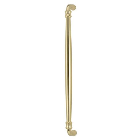 Omnia Center to Center Traditional Cabinet Pull Bright Brass 18" 9040/458.3