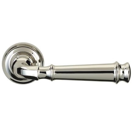 Omnia Lever 1-3/4" Rose Pass 2-3/4" BS T 1-3/8" Doors Bright Chrome 904 904/45A.PA2