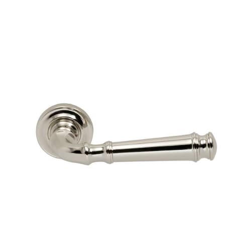 Omnia Lever 1-3/4" Rose Pass 2-3/4" BS T 1-3/4" Doors Bright Nickel 904 904/45C.PA14