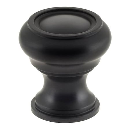 Omnia Traditional Cabinet Knob Oil Rubbed Bronze 1-1/2" 9045/38.10B