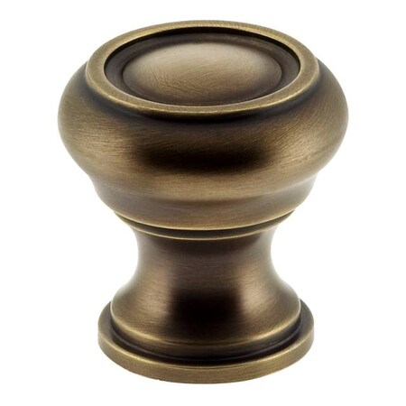 Omnia Traditional Cabinet Knob Antique Bronze 1-1/2" 9045/38.5