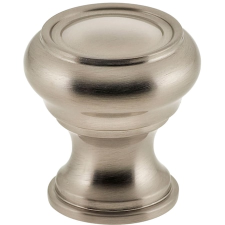 Omnia Traditional Cabinet Knob Satin Nickel 1-1/4" 9045/31.15