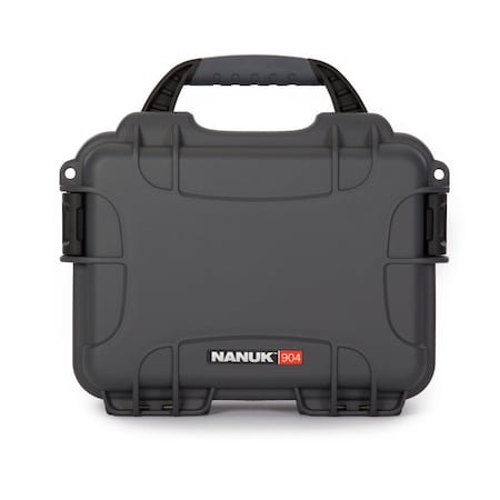Nanuk Cases Case, Graphite, 904S-000GP-0A0 904S-000GP-0A0