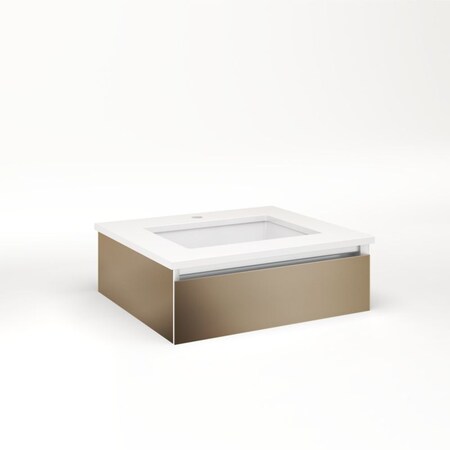 Robern Cartesian, 24X7.5X21, Tip Satin Bronze VM24H1D21T12N