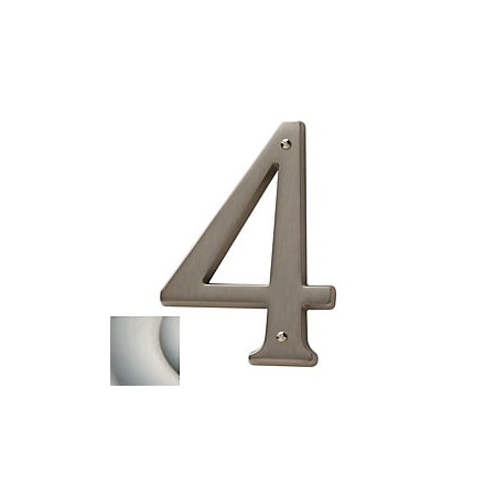 Baldwin Estate Lifetime Satin Nickel House Numbers 90674.056.CD