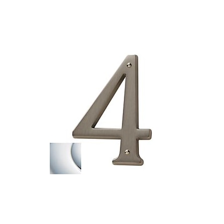 Baldwin Estate Bright Chrome House Numbers 90674.260.CD