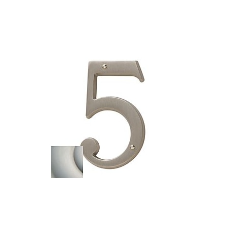 Baldwin Estate Lifetime Satin Nickel House Numbers 90675.056.CD