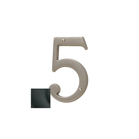 Baldwin Estate Satin Black House Numbers 90675.190.CD