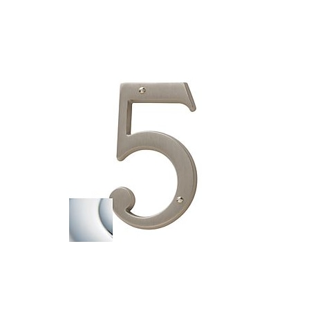 Baldwin Estate Bright Chrome House Numbers 90675.260.CD