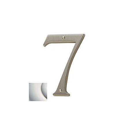 Baldwin Estate Lifetime Bright Nickel House Numbers 90677.055.CD
