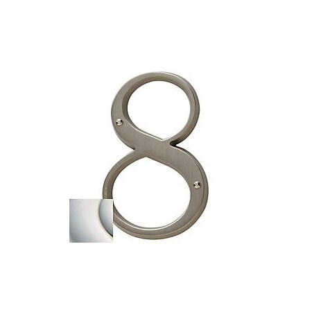 Baldwin Estate Lifetime Bright Nickel House Numbers 90678.055.CD