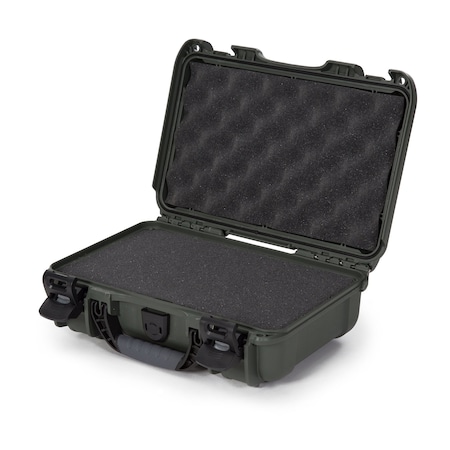 Nanuk Cases Case with Foam, Olive, 909S-010OL-0A0 909S-010OL-0A0