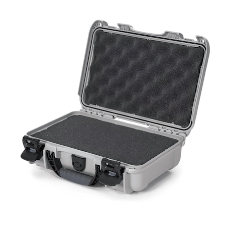 Nanuk Cases Case with Foam, Silver, 909S-010SV-0A0 909S-010SV-0A0
