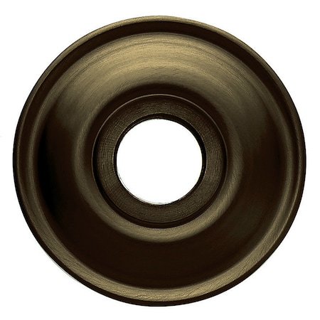 Baldwin Passage Pair Rosettes Antique Brass 5017.050