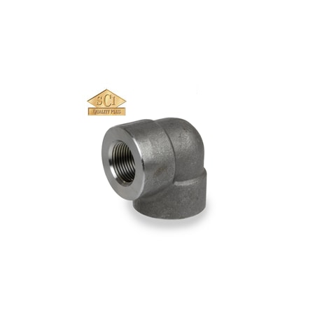 Smith-Cooper Thrd 90 Elbow, Forged, 3000, 1-1/4" 4308000362