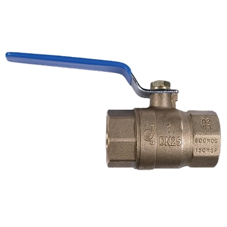 Be Pressure Supply Full Port Brass Ball Valve, 1.25" FN 91.000.006