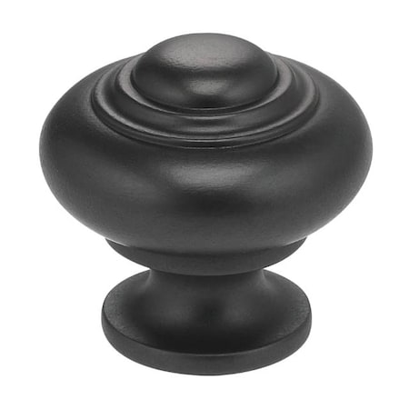 Omnia Classic Cabinet Knob Oil Rubbed Bronze 1-3/16" 9102/30.10B