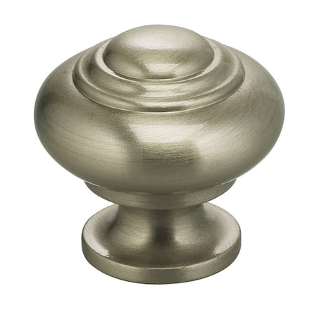 Omnia Classic Cabinet Knob Satin Nickel 1-3/16" 9102/30.15