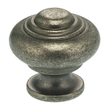 Omnia Classic Cabinet Knob Vintage Iron 1-3/16" 9102/30.VI