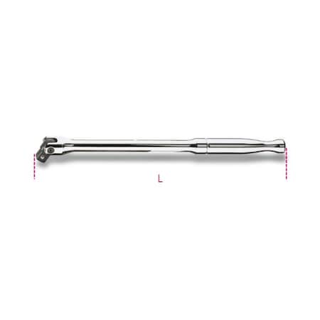 Beta 3/8" Male Square Drive Impact Universal Joint, 1/2", SAE 009100839