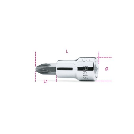 Beta 3/8" Drive, PH2 SAE Socket 009100472