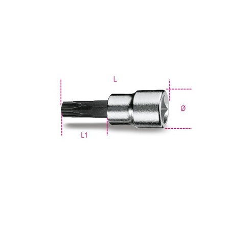 Beta 3/8" Drive, PT45 SAE Socket 009100545