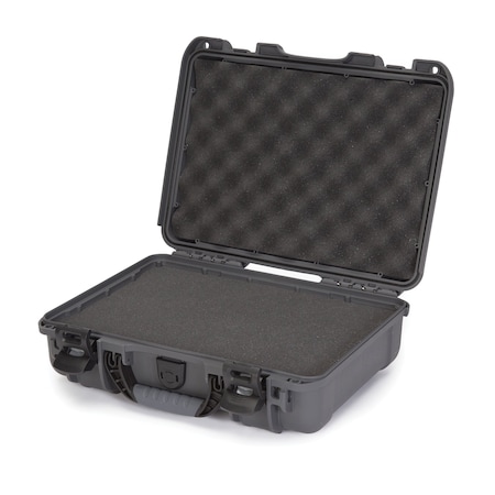 Nanuk Cases Case with Foam, Graphite, 910S-010GP-0A0 910S-010GP-0A0