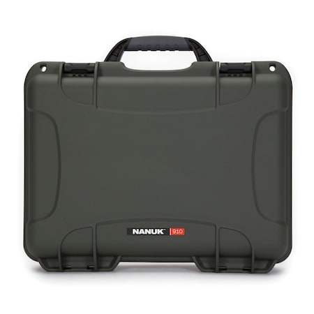 Nanuk Cases Case, Olive, 910S-000OL-0A0 910S-000OL-0A0