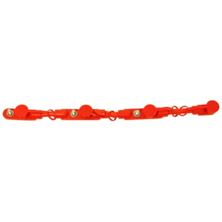 Quickcable Overmolded Harness, 4 Battery, Red 9124