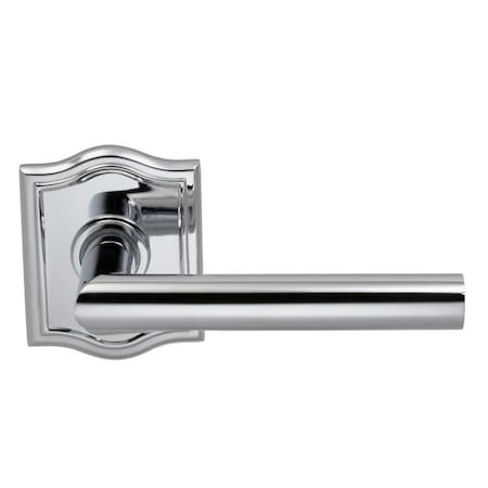 Omnia LVR Arched Rose Priv LVR 2-3/4" BS Full Lip Bright Chrome 912 912AR/234F.PR26