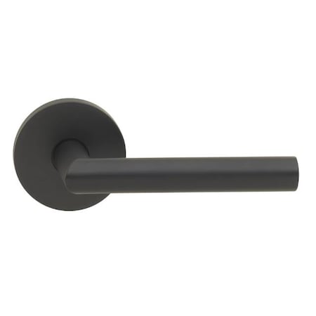 Omnia Lever Modern Rose Pass Lever 2-3/4" BS T Strike Oil Rubbed Bronze 912 912MD/234T.PA10B