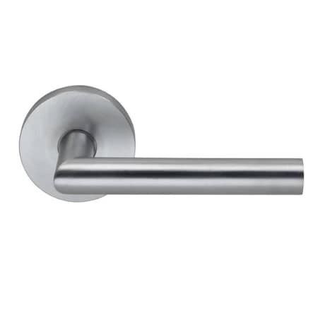 Omnia Lever with Modern Rose Privacy Satin Chrome 912 912MD/R.SD26D