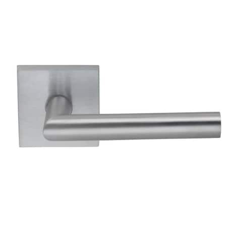 Omnia LVR Square Rose Priv LVR 2-3/4" BS Full Lip Satin Chrome 912 912SQ/234F.PR26D