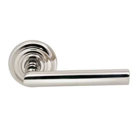 Omnia LVR Traditional Rose Pass LVR 2-3/4" BS Full Lip Bright Nickel 912 912TD/234F.PA14