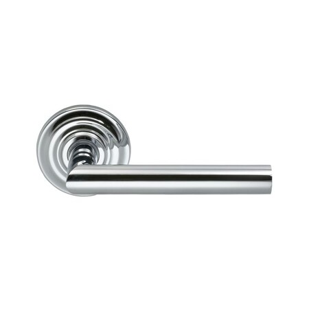Omnia Lever Traditional Rose Priv Lever 2-3/4" BS T Strike Bright Chrome 912 912TD/234T.PR26