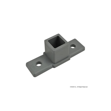 80/20 Base Connector, 90 Deg-Gray 9140
