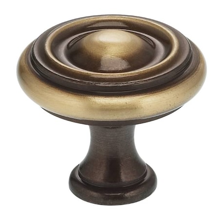 Omnia Classic Cabinet Knob Shaded Bronze 1-3/16" 9141/30.SB