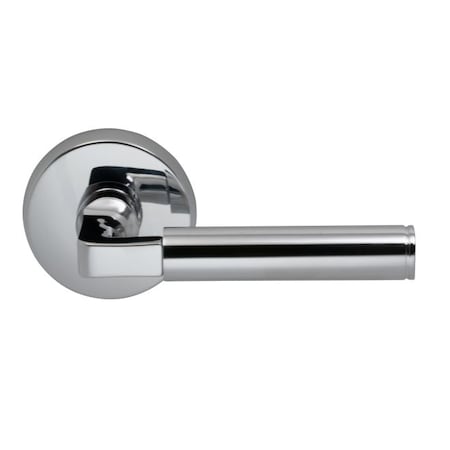 Omnia Lever Privacy 2-3/8" Backset, T Strike, 1-3/4" Doors Bright Chrome 914 914/00B.PR2
