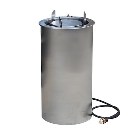 Lakeside Adjustable Heated Drop-In Plate Dispenser - 4-1/4" to 7-1/2" Plates 914