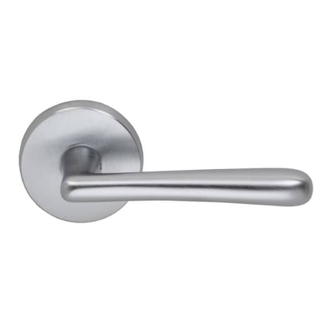 Omnia Lever Pass 2-3/8" BS Full Lip 1-3/4" Doors Satin Chrome 915 915/00BF.PA3
