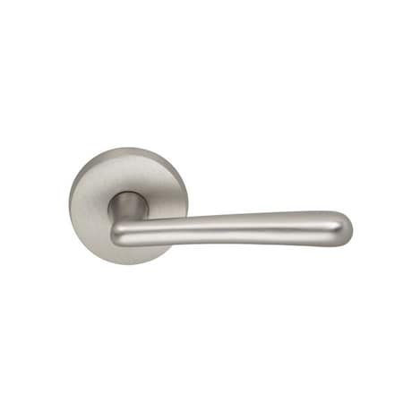 Omnia Lever Privacy 2-3/8" Backset, T Strike, 1-3/4" Doors Satin Nickel 915 915/00B.PR15