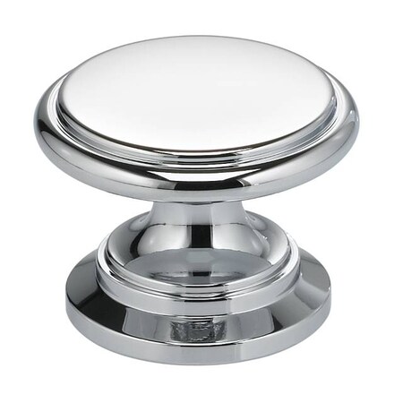 Omnia Traditional Cabinet Knob Bright Chrome 1-1/4" 9160/32.26