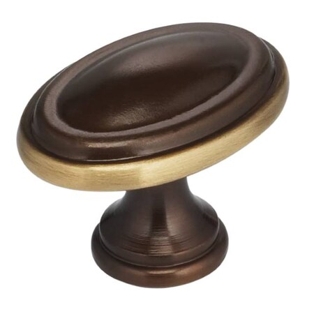 Omnia Oval Cabinet Knob Shaded Bronze 1-3/16" 9163/30.SB