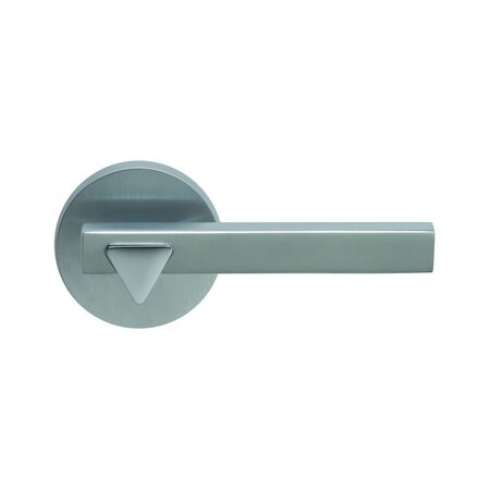 Omnia Lever Passage 2-3/8" Backset, T Strike, 1-3/8" Doors Satin Chrome 916 916/00.PA3