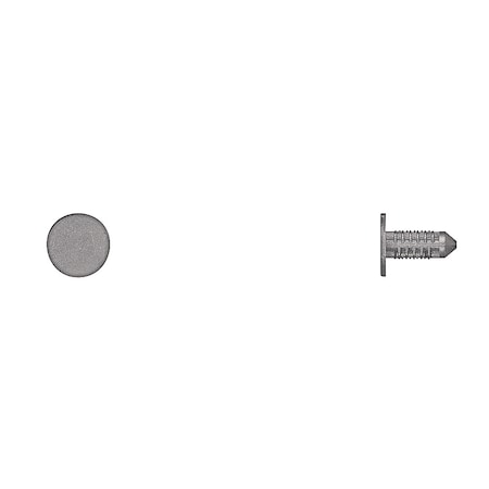 Disco Blk Nyln Facia Retainers 1/2" Stem Size 7/16" Head Dia PK25 9178PK