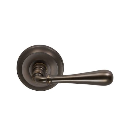 Omnia LVR 2-5/8" Rose Pass 2-3/4" BS T 1-3/4" Doors ULQ Antique Bronze 918 918/00C.PA5A
