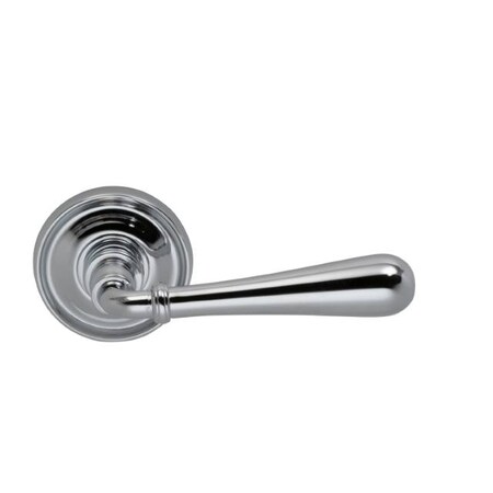 Omnia Lever 2-3/16" Rose Pass 2-3/4" BS T 1-3/8" Doors Bright Chrome 918 918/55A.PA2