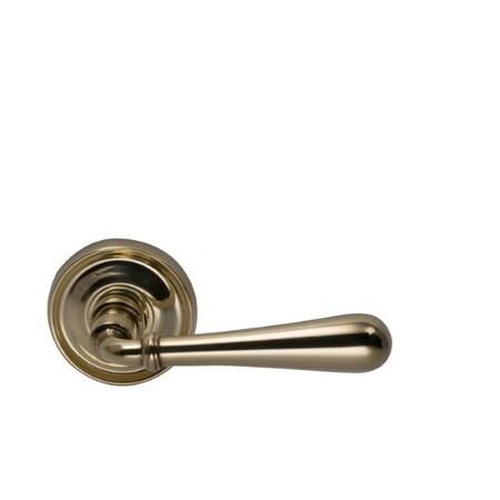 Omnia LVR 2-3/16" Rose Pass 2-3/8" BS T 1-3/4" Doors ULQ Bright Brass 918 918/55B.PA3A