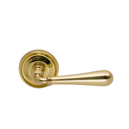 Omnia LVR 2-3/16" Rose Pass 234BS Full Lip 1-3/8" Doors Bright Brass 918 918/55AF.PA1