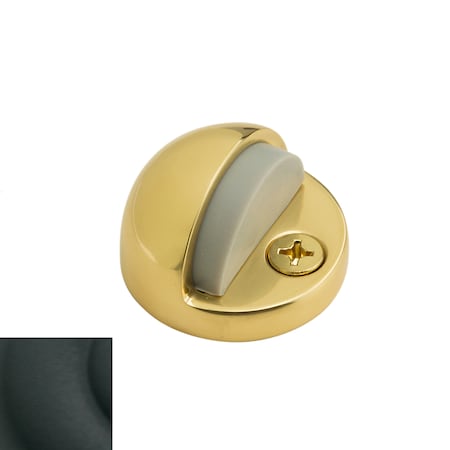 Baldwin Estate Satin Black Door Stop 4005.190